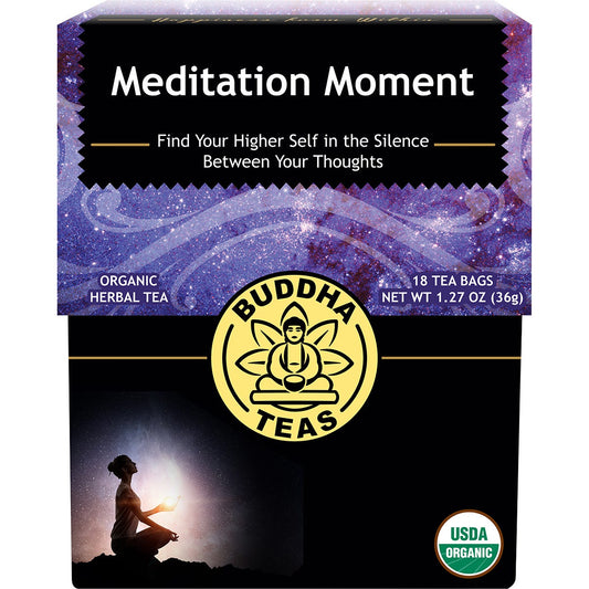 Buddha Teas Organic Herbal Tea Bags Meditation Moment 18 Pack Payless 4 Organics