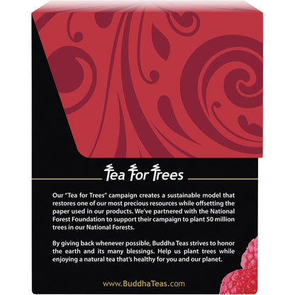 Buddha Teas Organic Herbal Tea Bags Raspberry Leaf Tea 18 Pack Payless 4 Organics
