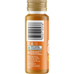 Buderim Ginger Australian Ginger Vitality Shot 50ml bottle with a white label and fresh ginger root illustration.