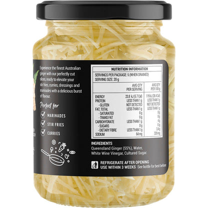 Buderim Ginger Australian Ready Cut Ginger 200g Payless 4 Organics