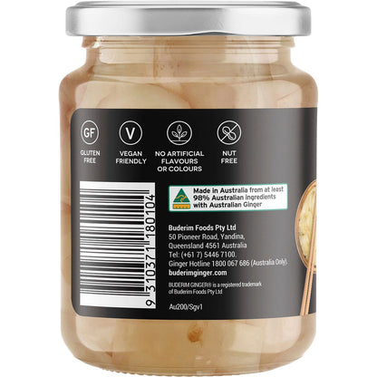 Buderim Ginger Australian Sushi Ginger 200g Payless 4 Organics
