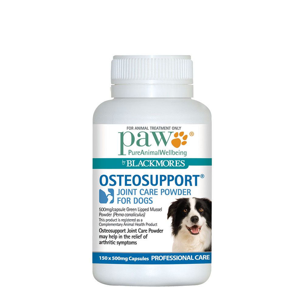 PAW By Blackmores OsteoSupport Joint Care (Powder For Dogs) 150 Capsules