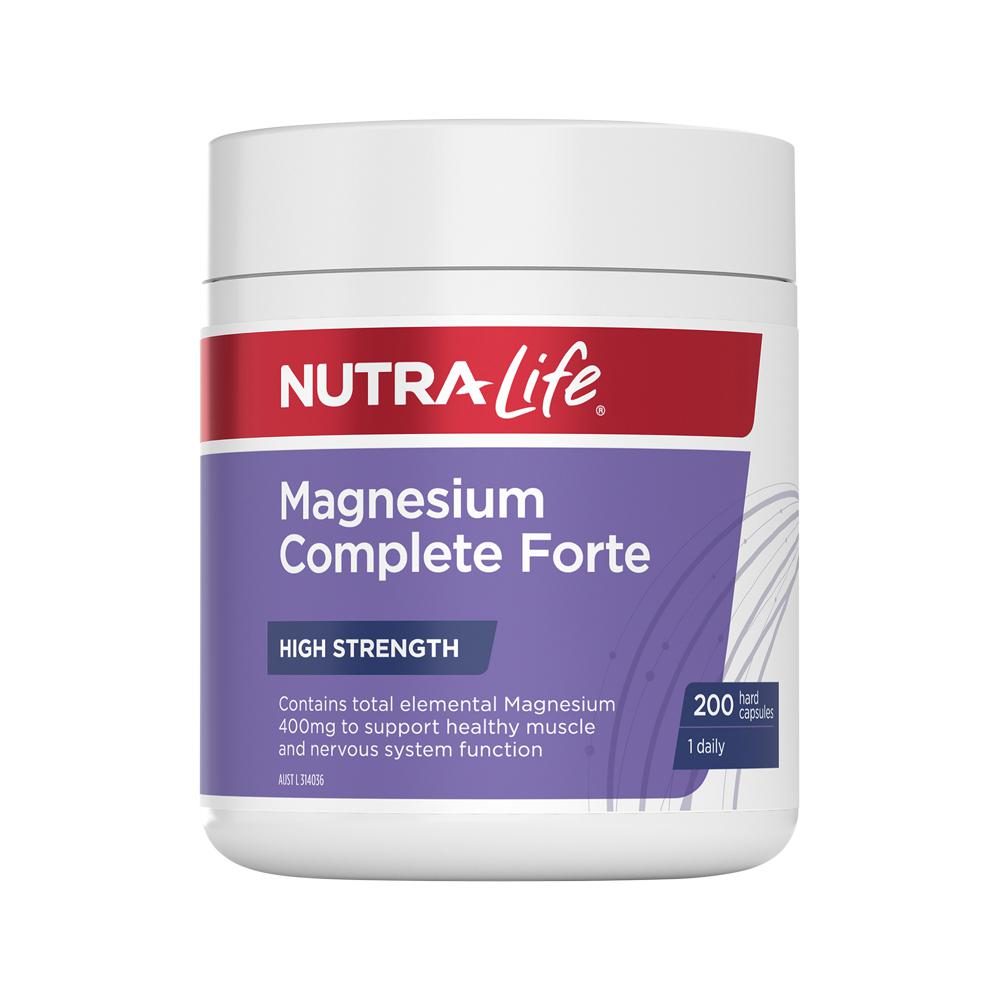 NutraLife Magnesium Complete Forte 200 Capsules