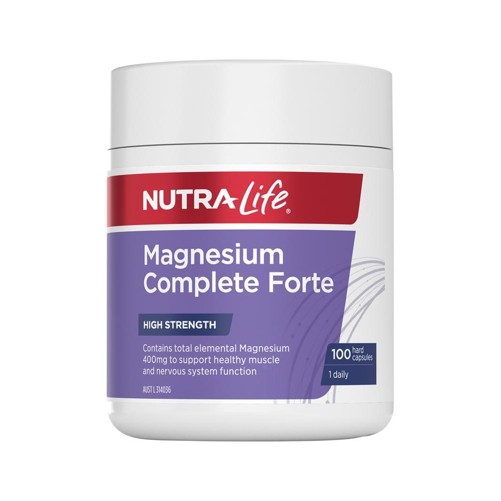 NutraLife Magnesium Complete Forte 100 Capsules