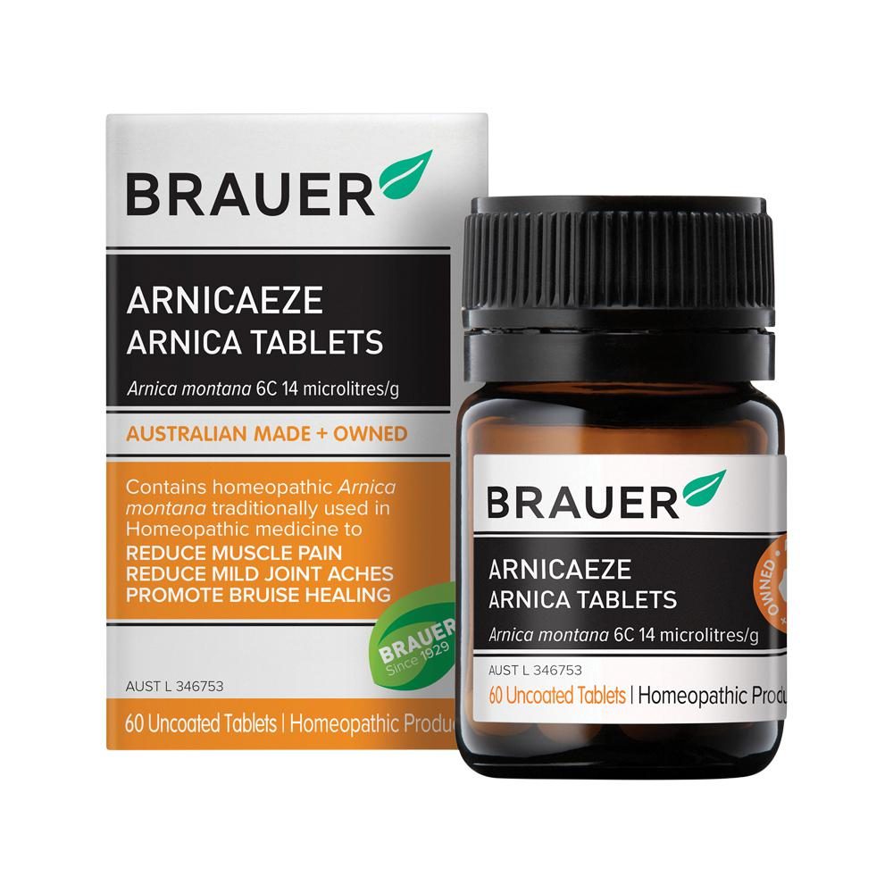 Brauer ArnicaEze Arnica Tablets (6C) 60 Tablets