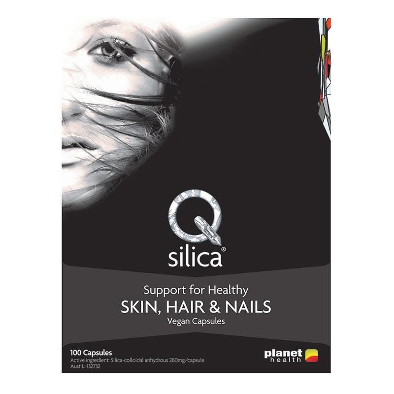 Planet Health Q Silica Original Silica Capsules 100 Vege Capsules