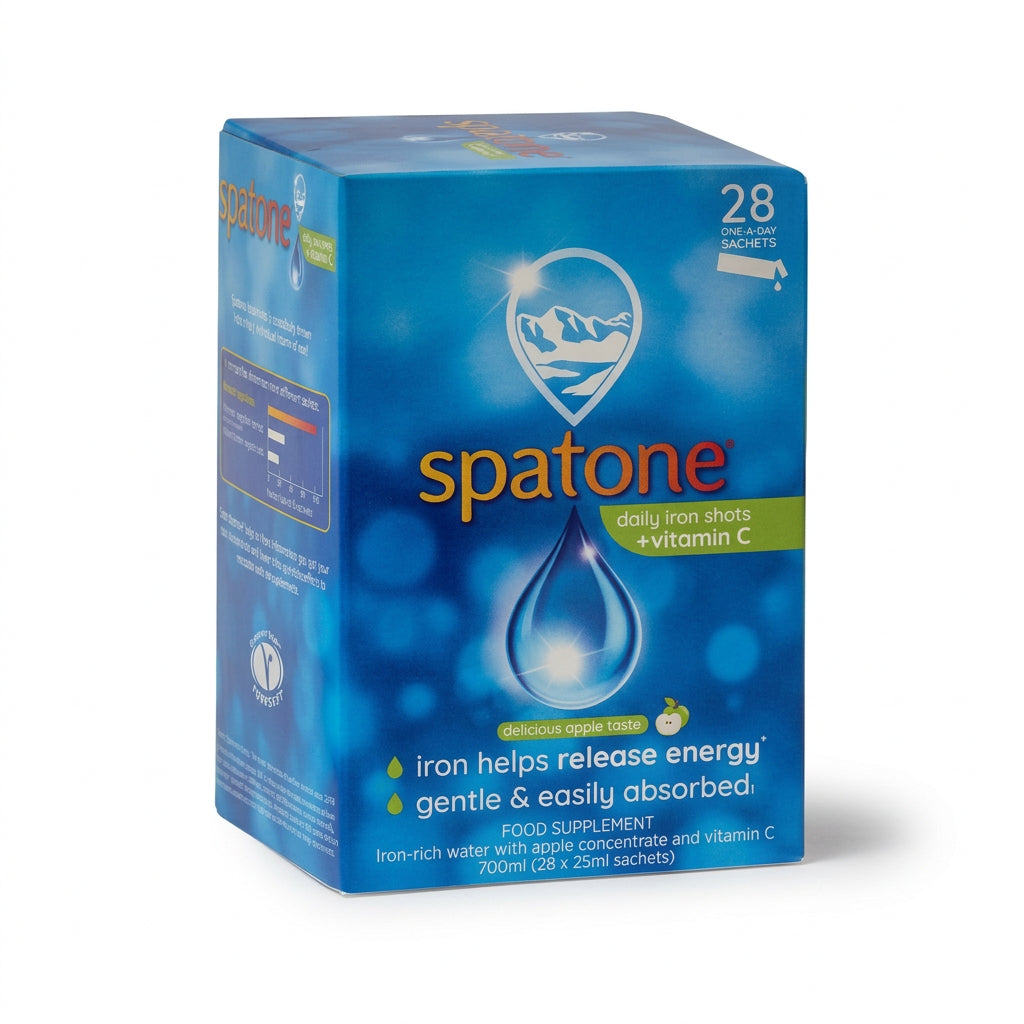 Spatone Liquid Iron Supplement Apple Sachets 25ml x 28 Pack