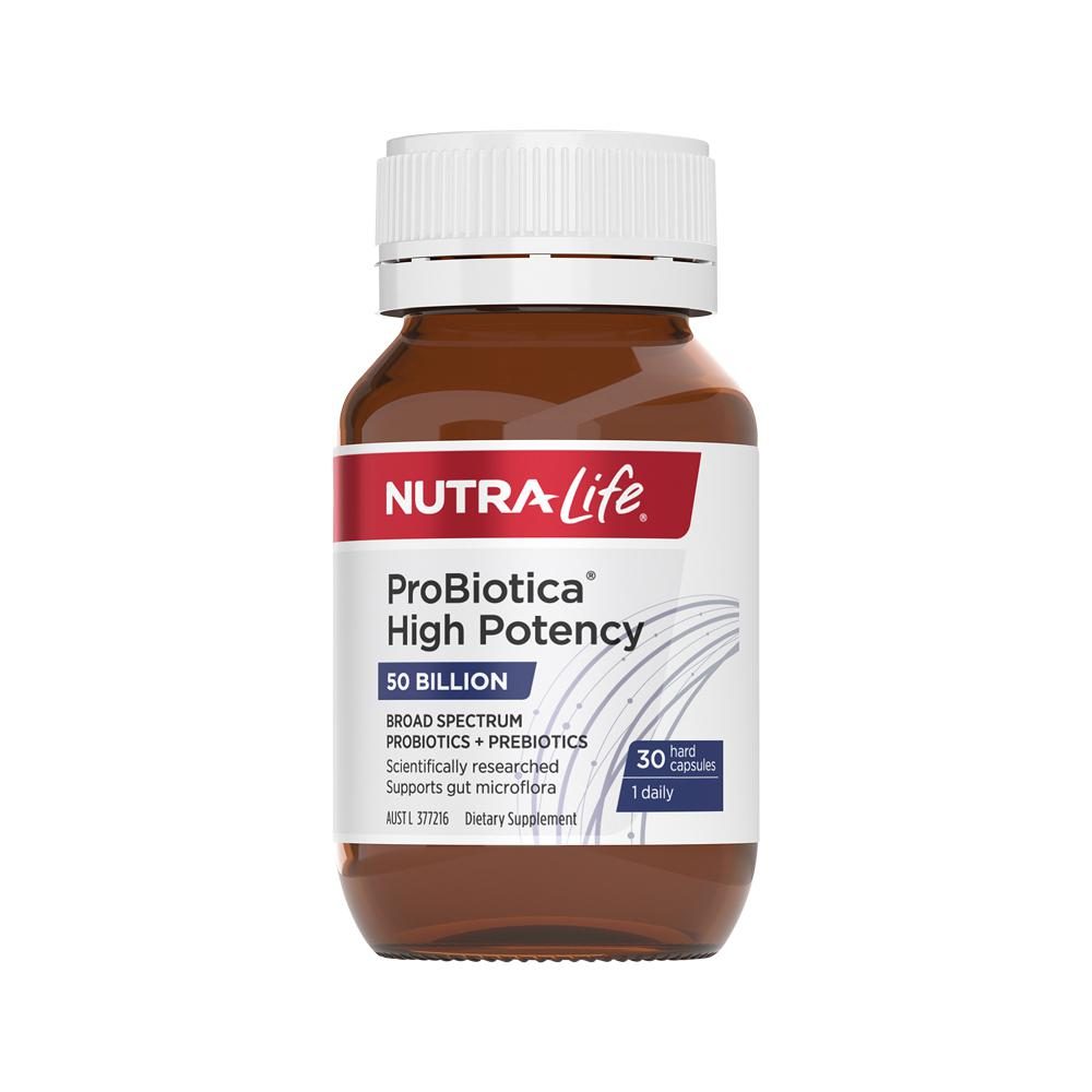 NutraLife ProBiotica High Potency (50 Billion) 30 Capsules