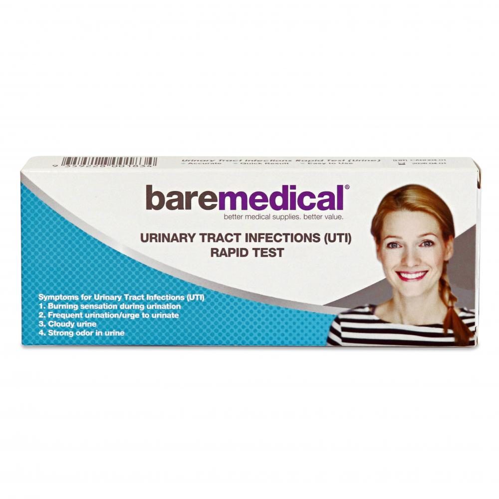 Urinary Tract Infection Test UTI Self Testing Kit Bare Medical