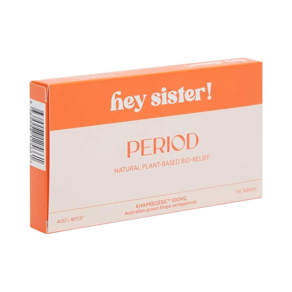 Hey Sister Period Pain 14 Tablets