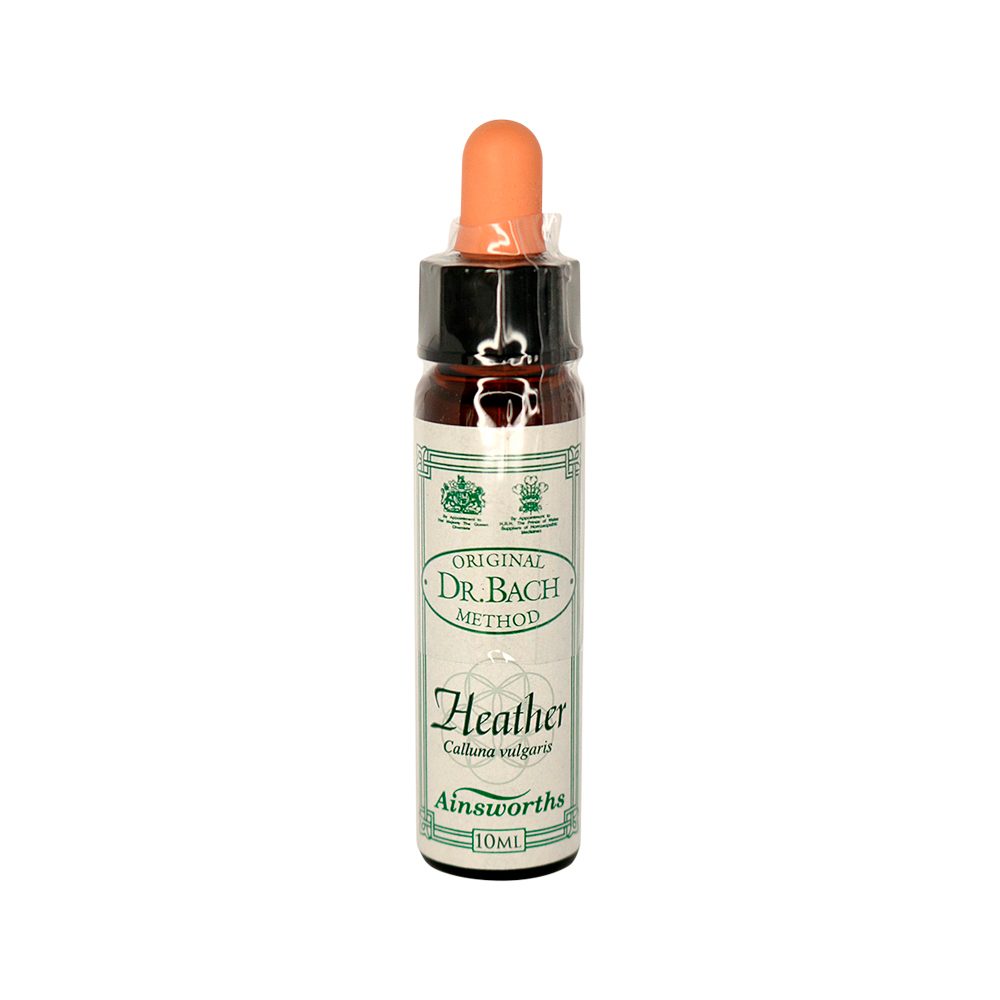 Ainsworths Original Dr. Bach Method Flower Essence Heather 10ml