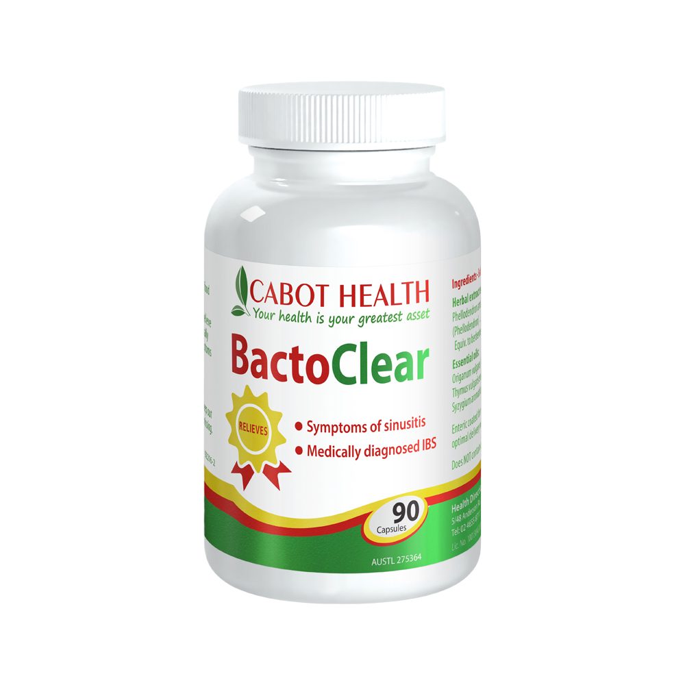 Cabot Health BactoClear 90 Capsules