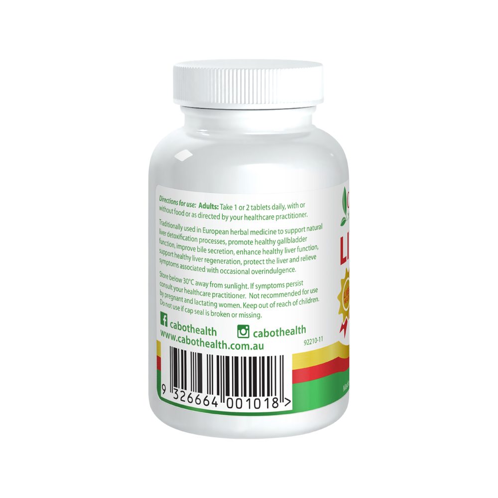 Cabot Health LivaTone Shots 60 Tablets
