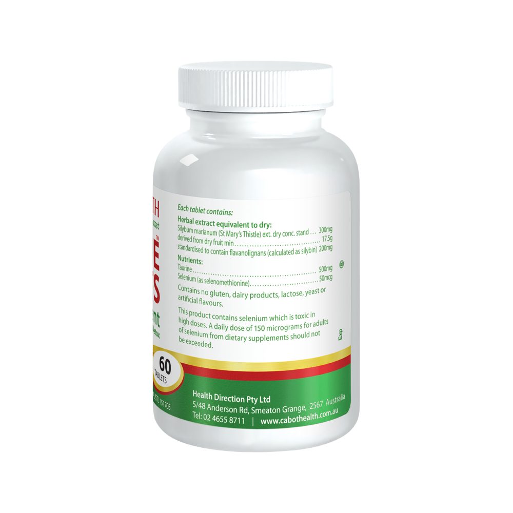 Cabot Health LivaTone Shots 60 Tablets