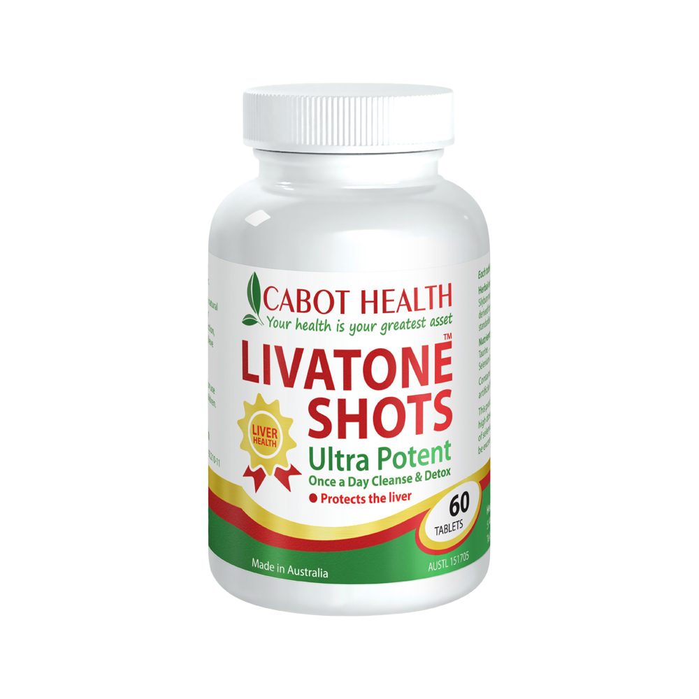 Cabot Health LivaTone Shots 60 Tablets