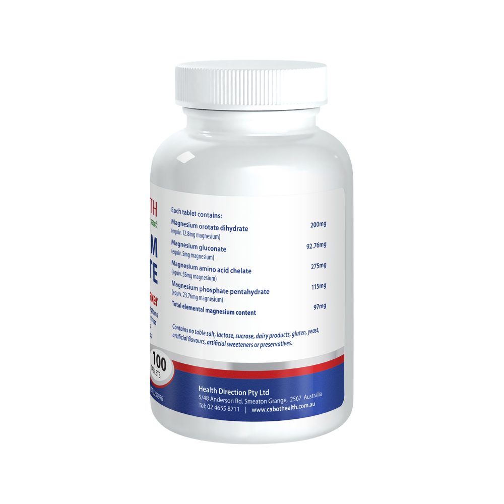 Cabot Health Magnesium Complete 100 Tablets