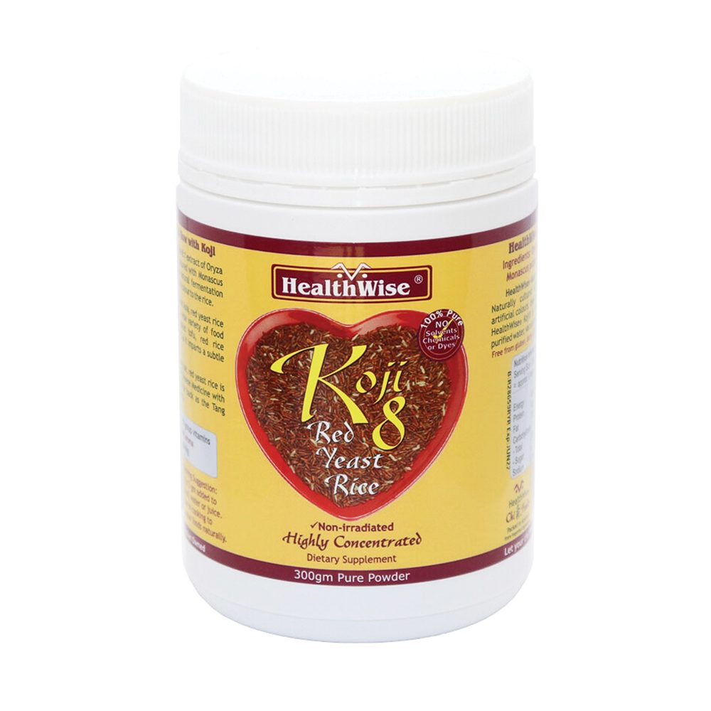 HealthWise Koji8 (Red Yeast Rice) 300g