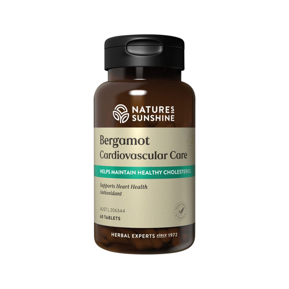 Nature's Sunshine Bergamot Cardiovascular Care 60 Tablets