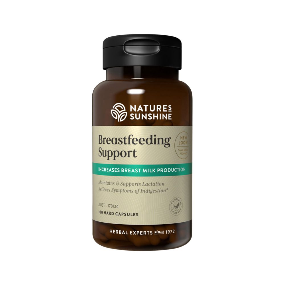 Nature's Sunshine Breast Feeding Support 100 Capsules
