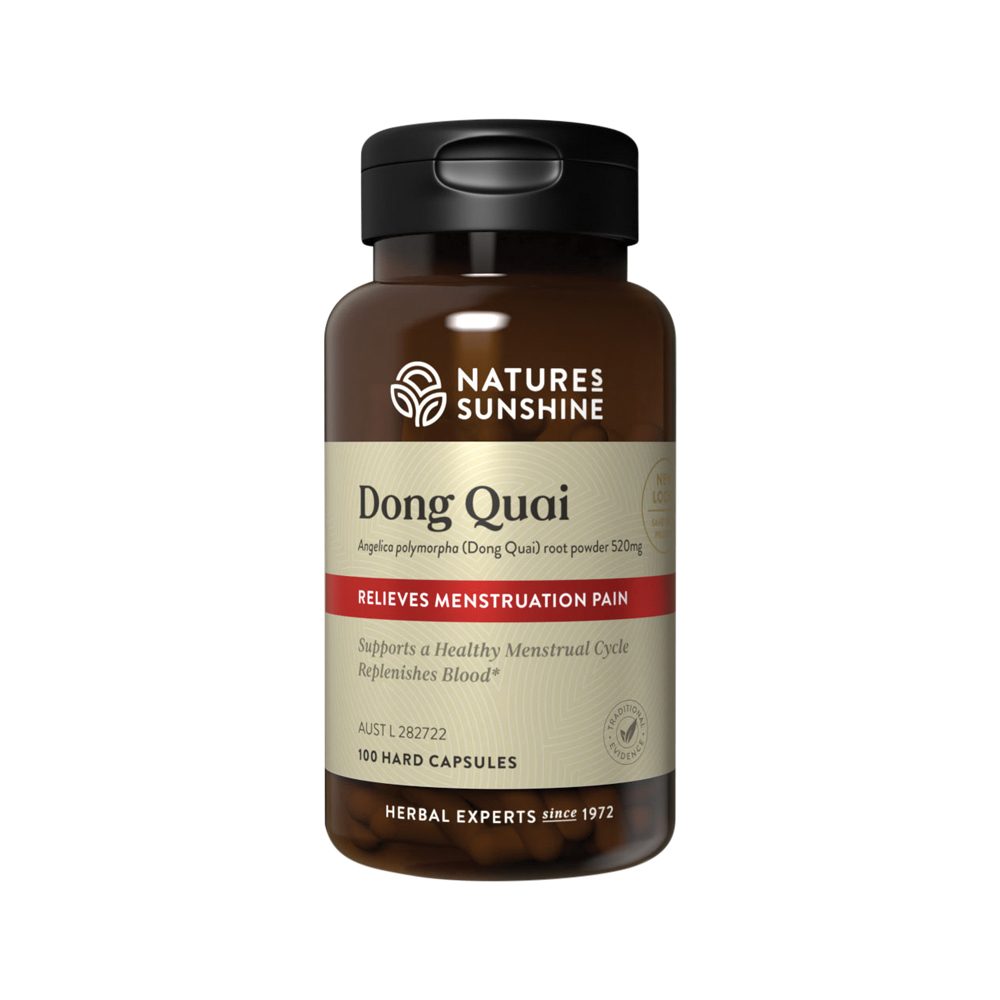 Nature's Sunshine Dong Quai 520mg 100 Capsules