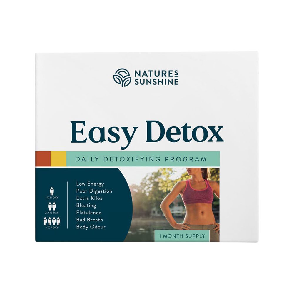 Nature's Sunshine Easy Detox (Daily Detoxifying Program) 1 Month Supply