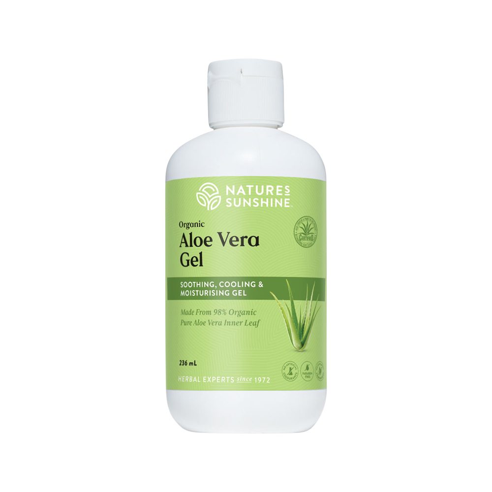 Nature's Sunshine Organic Aloe Vera Gel 236ml