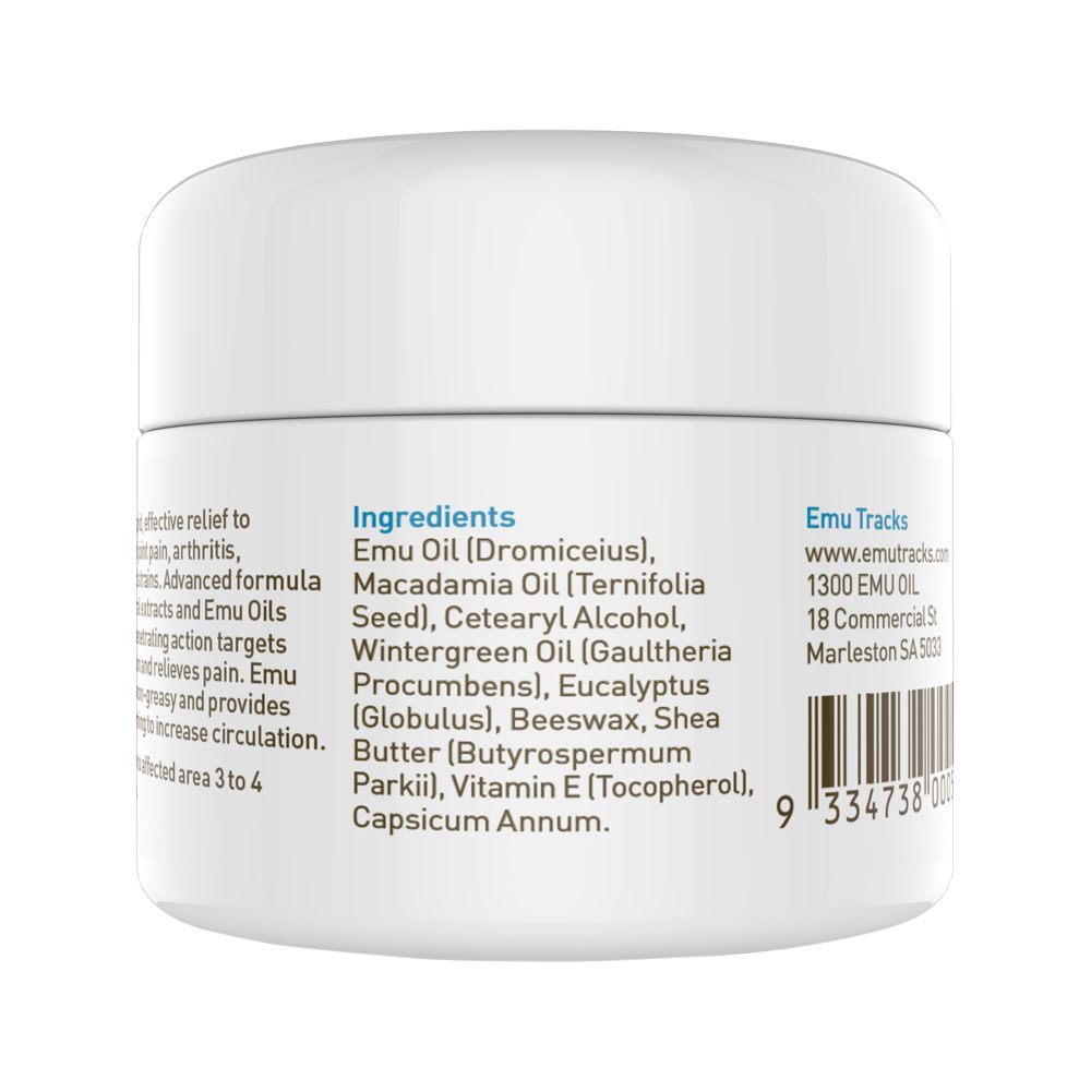 Emu Tracks Emu Oil Balm (Muscle & Joint) 50g
