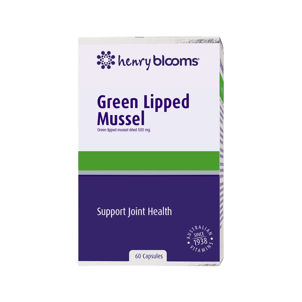 Henry Blooms Green Lipped Mussel 60 Capsules