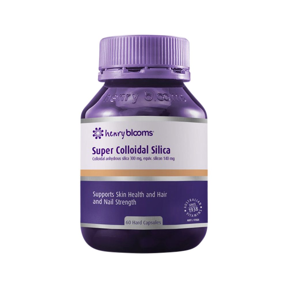 Henry Blooms Super Colloidal Silica 60 Capsules
