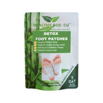Healthy Bod. Co Detox Foot Patches Bamboo x 10 Patches (5 Pairs for 5 Day Detox)