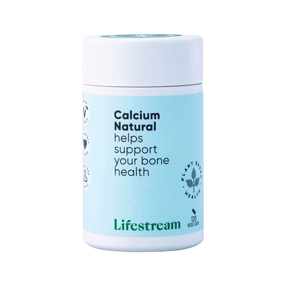 Lifestream Calcium Natural 120 Vege Capsules