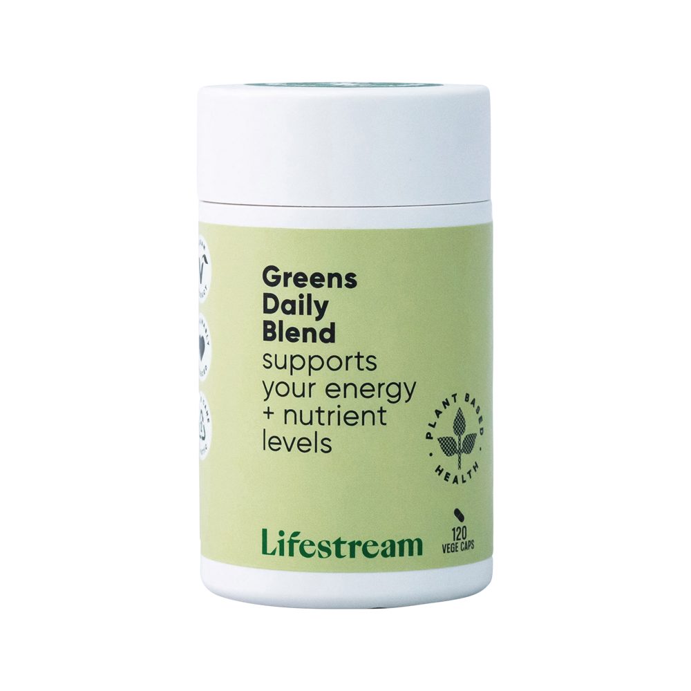 Lifestream Greens Daily Blend 120 Vege Capsules