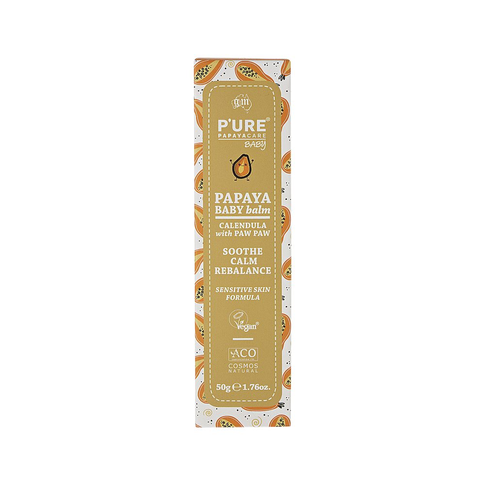 PURE Papayacare Baby Papaya Baby Balm (Calendula with Paw Paw) 50g