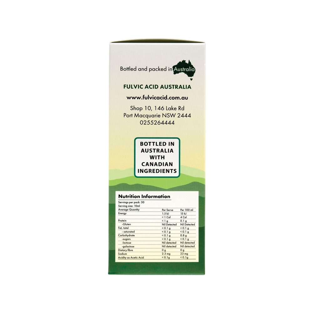 The Natural Edge Fulvic (Multi Minerals Trace Elements) 300ml
