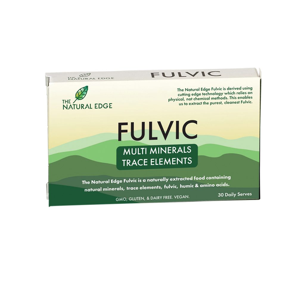 The Natural Edge Fulvic (Multi Minerals Trace Elements) 30 Capsules