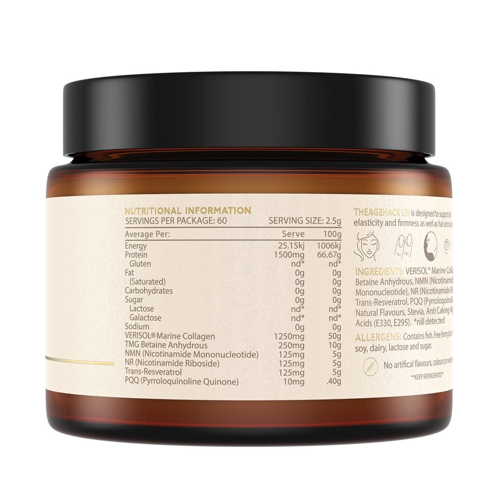 Theagehack LIV Natural Berry Flavour 150g · Default Title