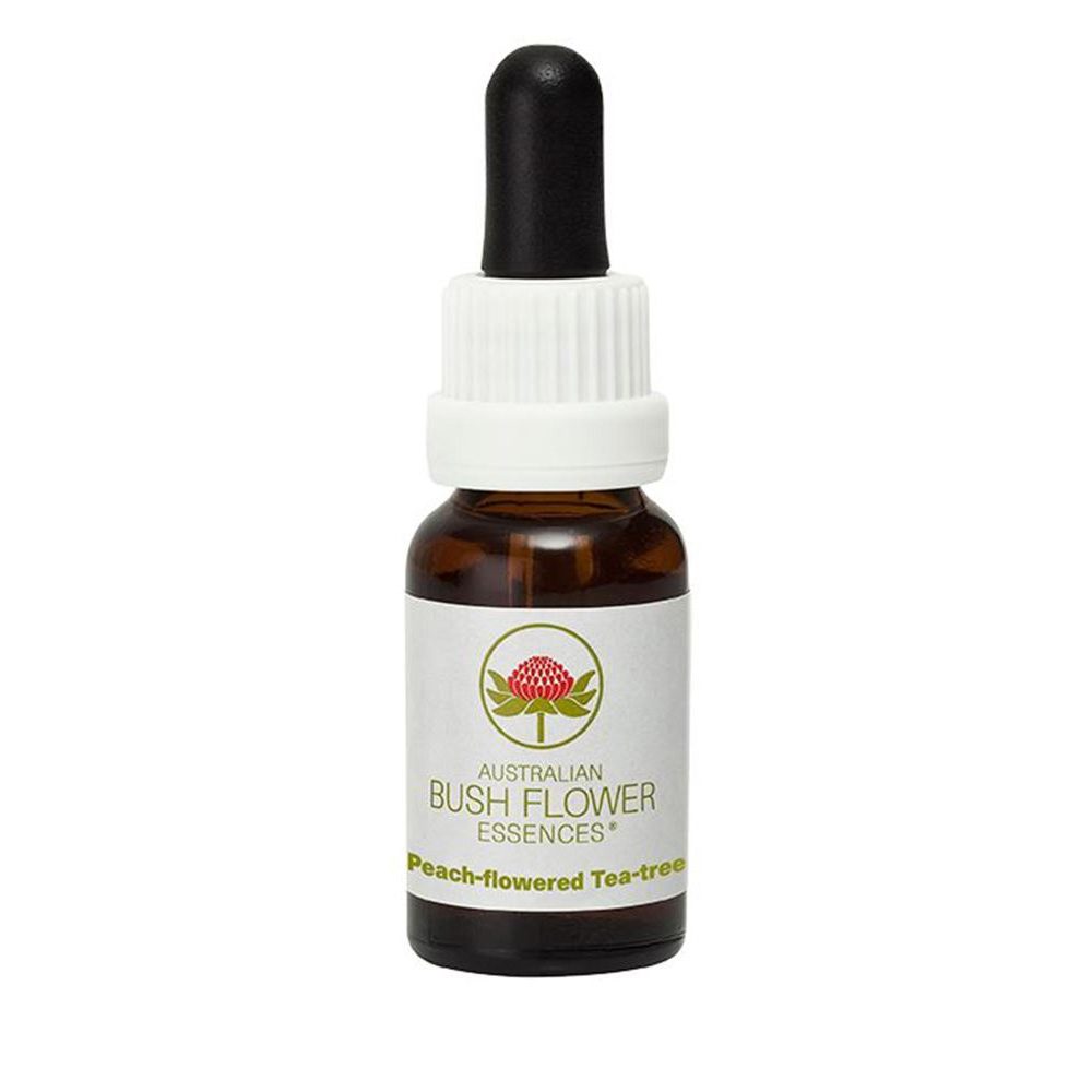 Australian Bush Flower Essences Peach Flowered Tea Tree 15ml