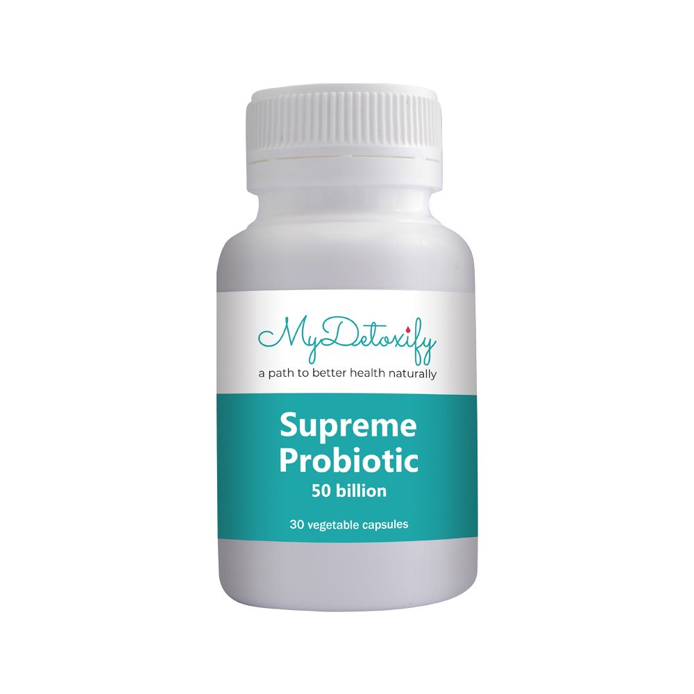 MyDetoxify Supreme Probiotic (50 Billion) 30 Vege Capsules