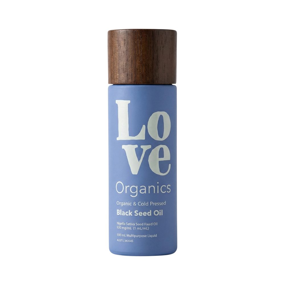 Byron Bay (Free Spirit) Love Oils Organic Black Seed Seed Oil 100ml