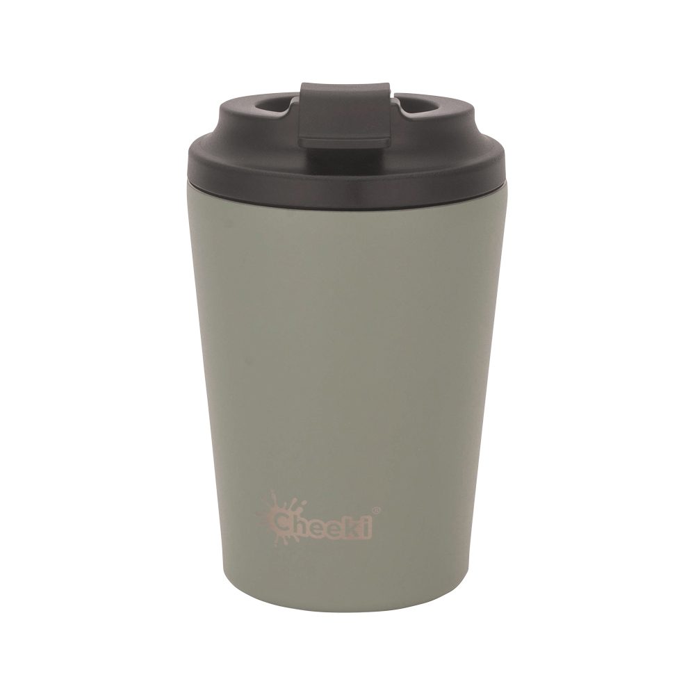 Cheeki Insulated Coffee Cup Moss 350ml