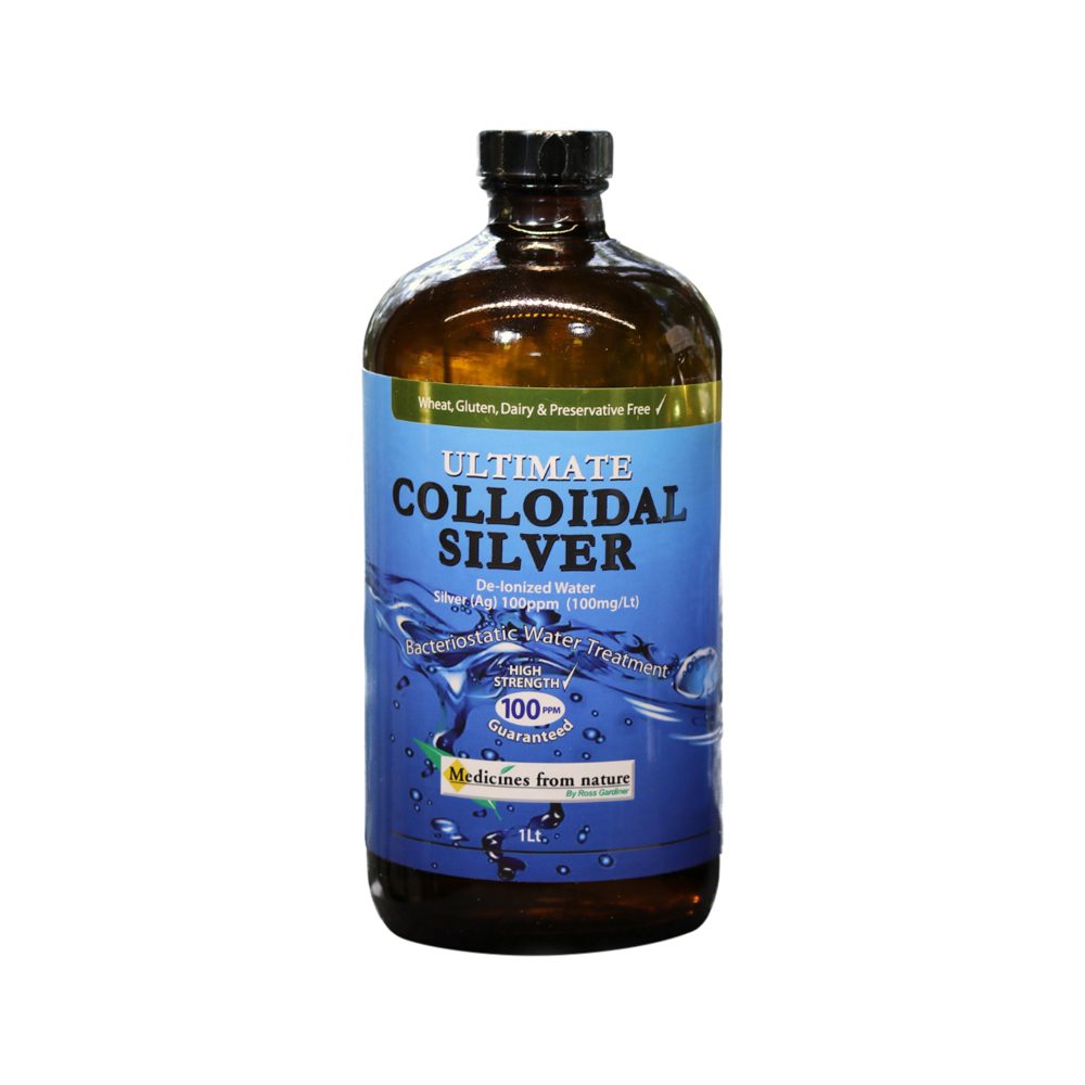 Medicines From Nature Ultimate Colloidal Silver 100ppm 1 Litre