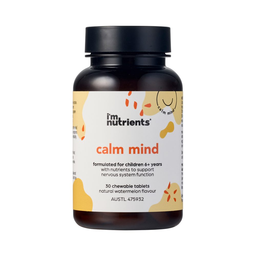 Im Nutrients Calm Mind Chewable (Watermelon) 30 Tablets