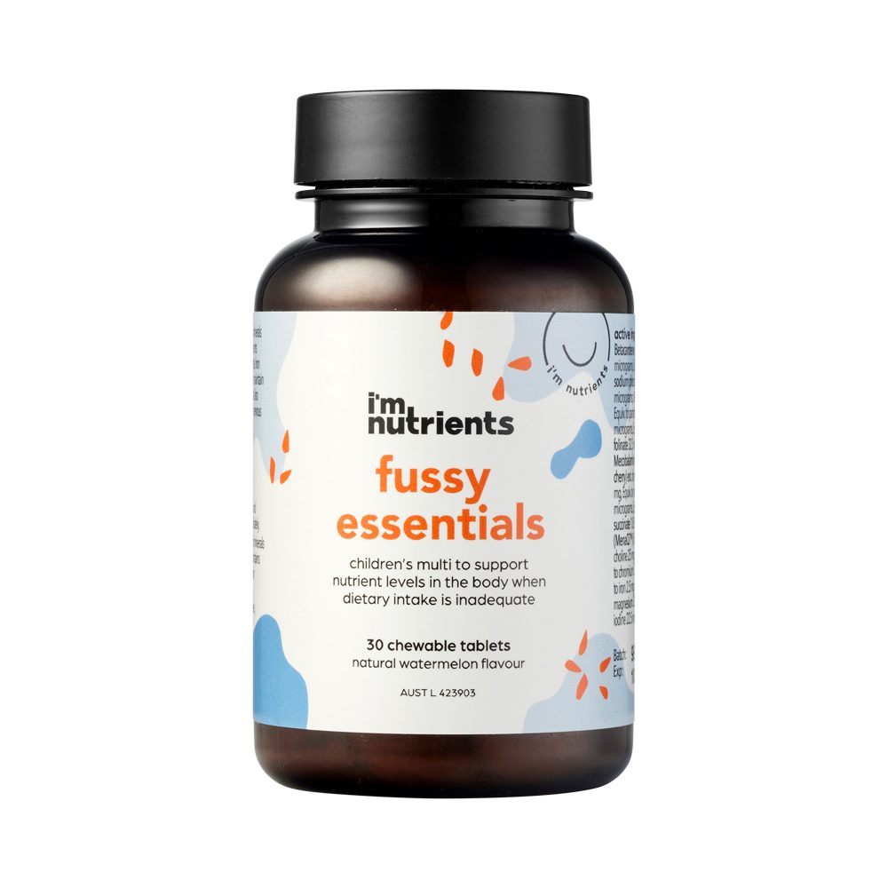 Im Nutrients Fussy Essentials Chewable (Strawberry) 30 Tablets