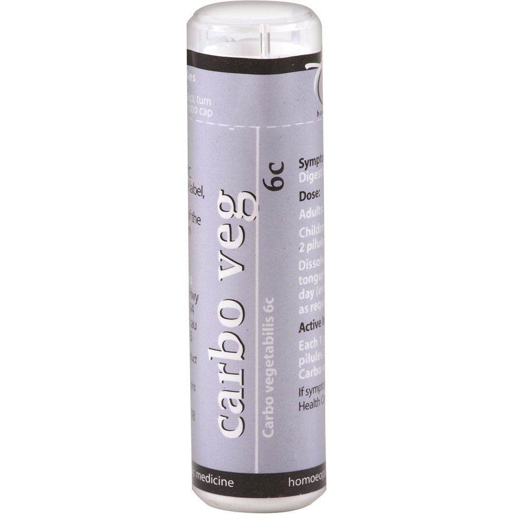 Owen Homoeopathics Carbo Veg 6C 120 Pilules
