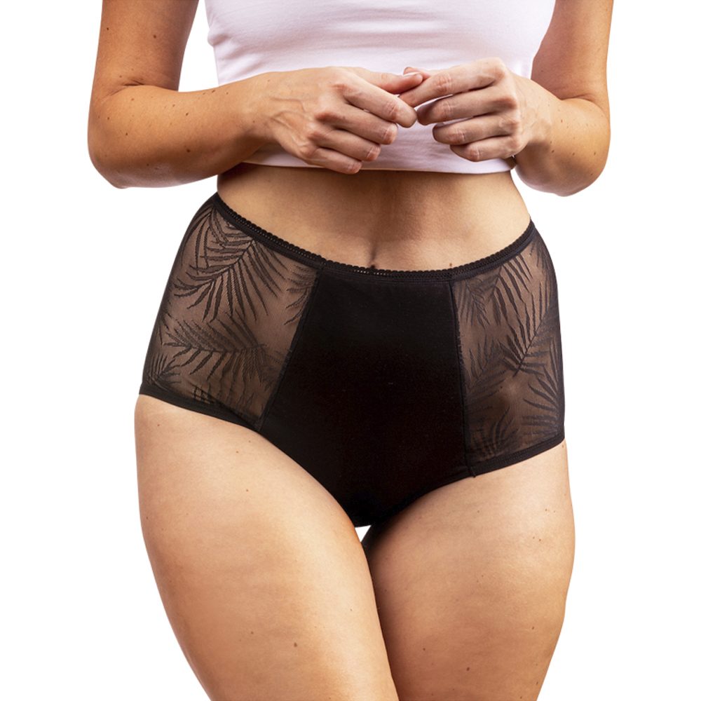 Pelvi Lemon Light Bladder Leaks Leakproof Underwear High-Waisted Black S