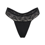 Pelvi Leakproof Underwear G-String Black M