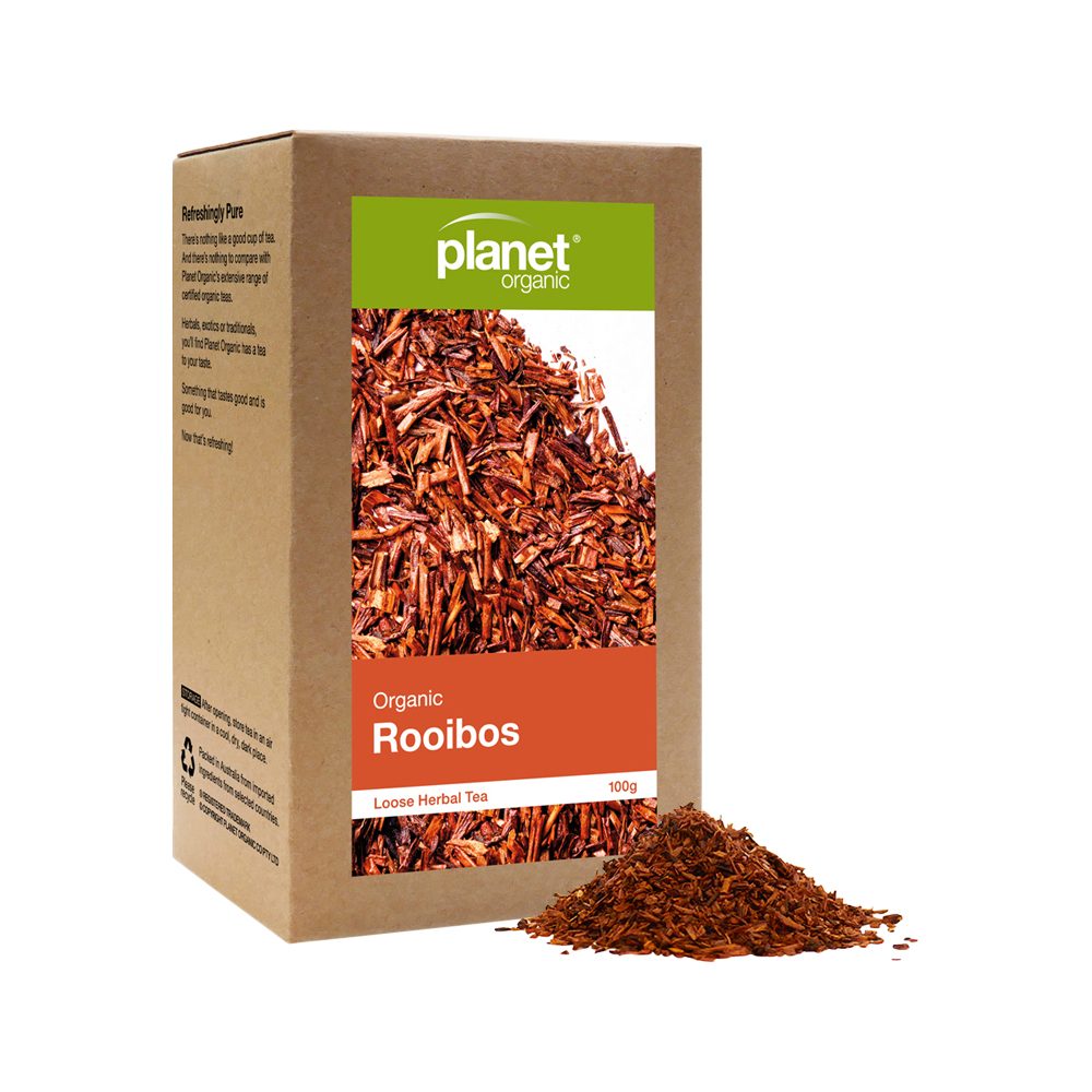 Planet Organic Organic Herbal Tea Rooibos Loose Leaf 100g
