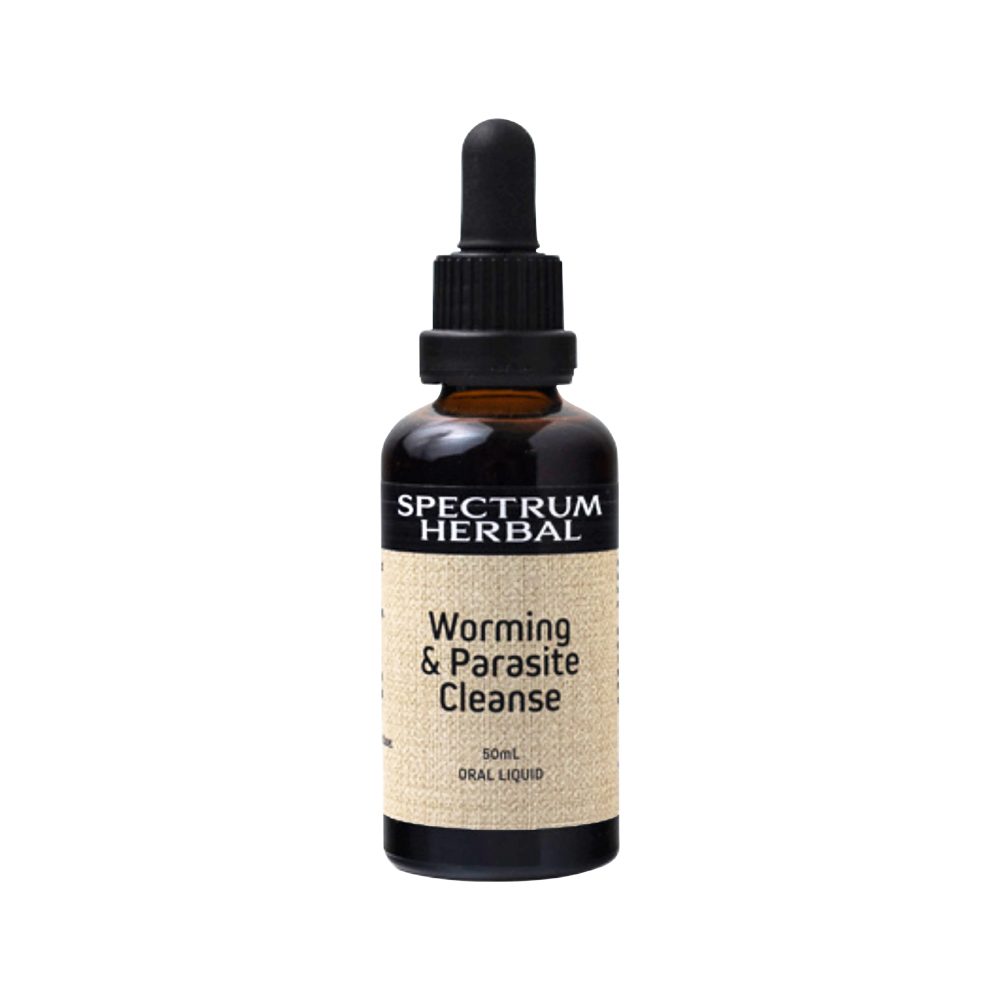 Spectrum Herbal Worming & Parasite Cleanse Oral Liquid 50ml