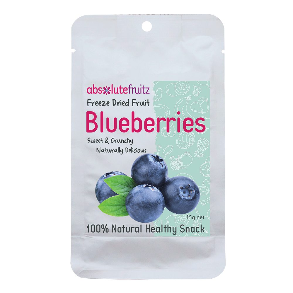 Absolute Fruitz Freeze-Dried Whole Blueberries 15g