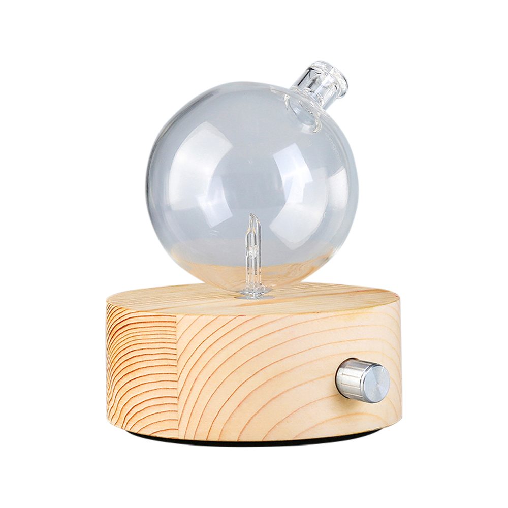 Amrita Court Nebuliser (Diffuser) Wooden Base Geometry Round